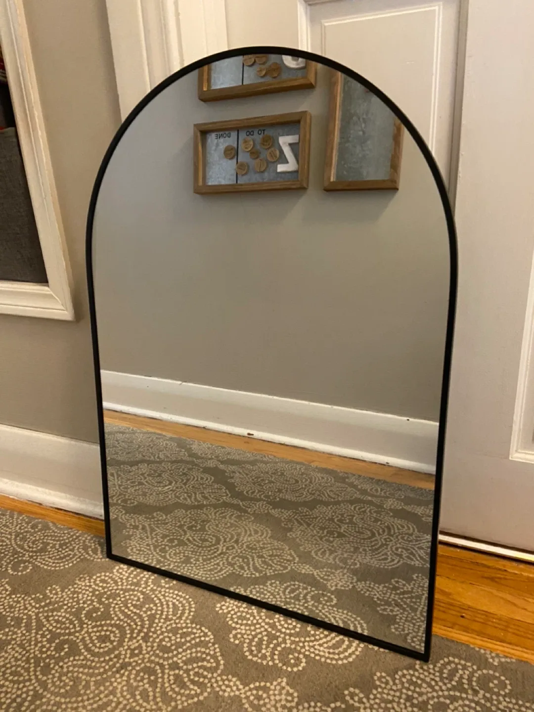 New Black Arch Mirror 20”x28” image indicator(5)