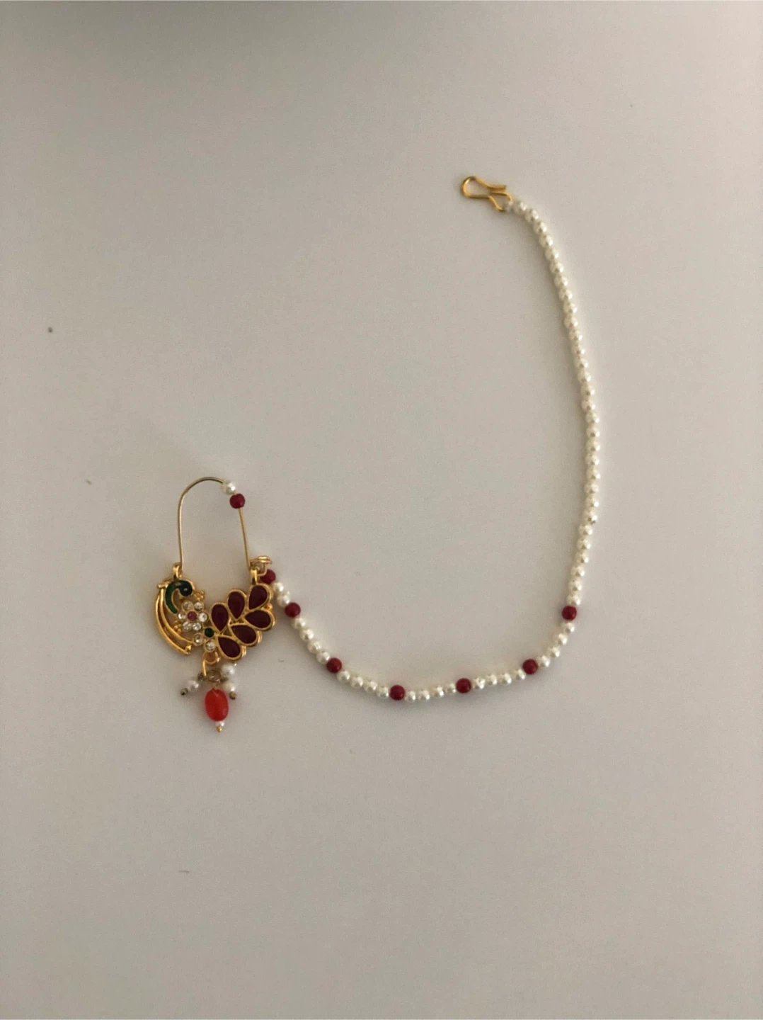 Indian Nath Nose Ring - photo 2