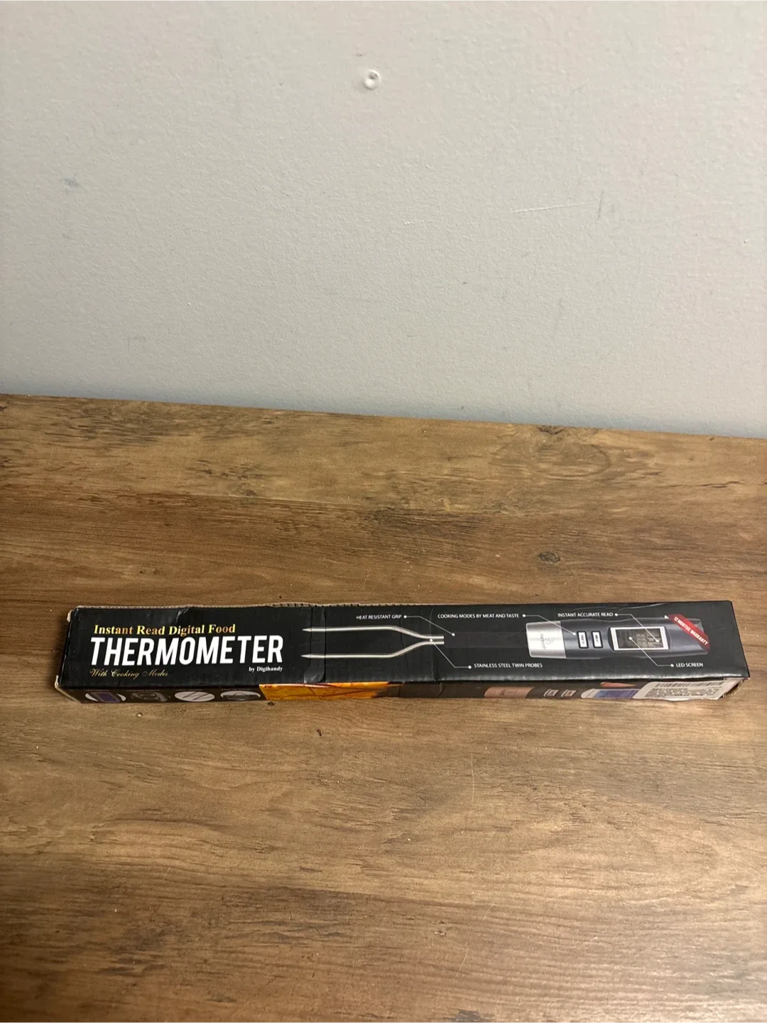 Digihandy Instant Read Digital Food Thermometer image indicator(4)