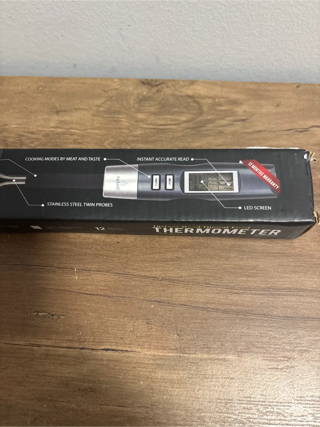 Digihandy Instant Read Digital Food Thermometer image indicator(9)