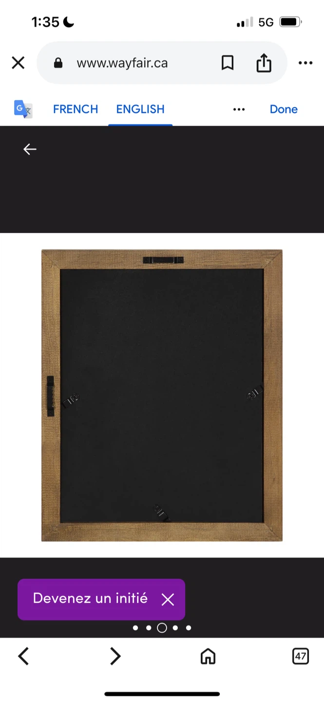 New Wayfair 10-Piece Brown Picture Frame Set - photo 5