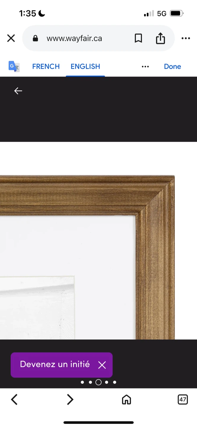 New Wayfair 10-Piece Brown Picture Frame Set - photo 3