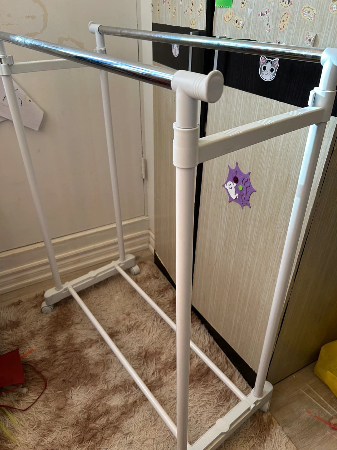 White Clothes Rack