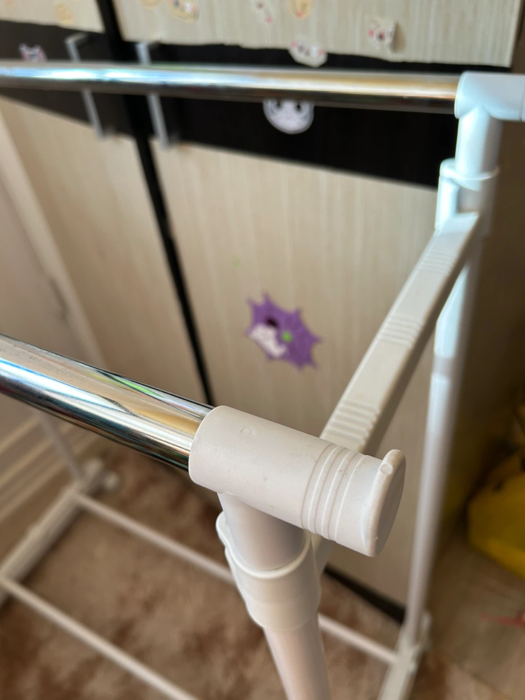 White Clothes Rack - photo 3