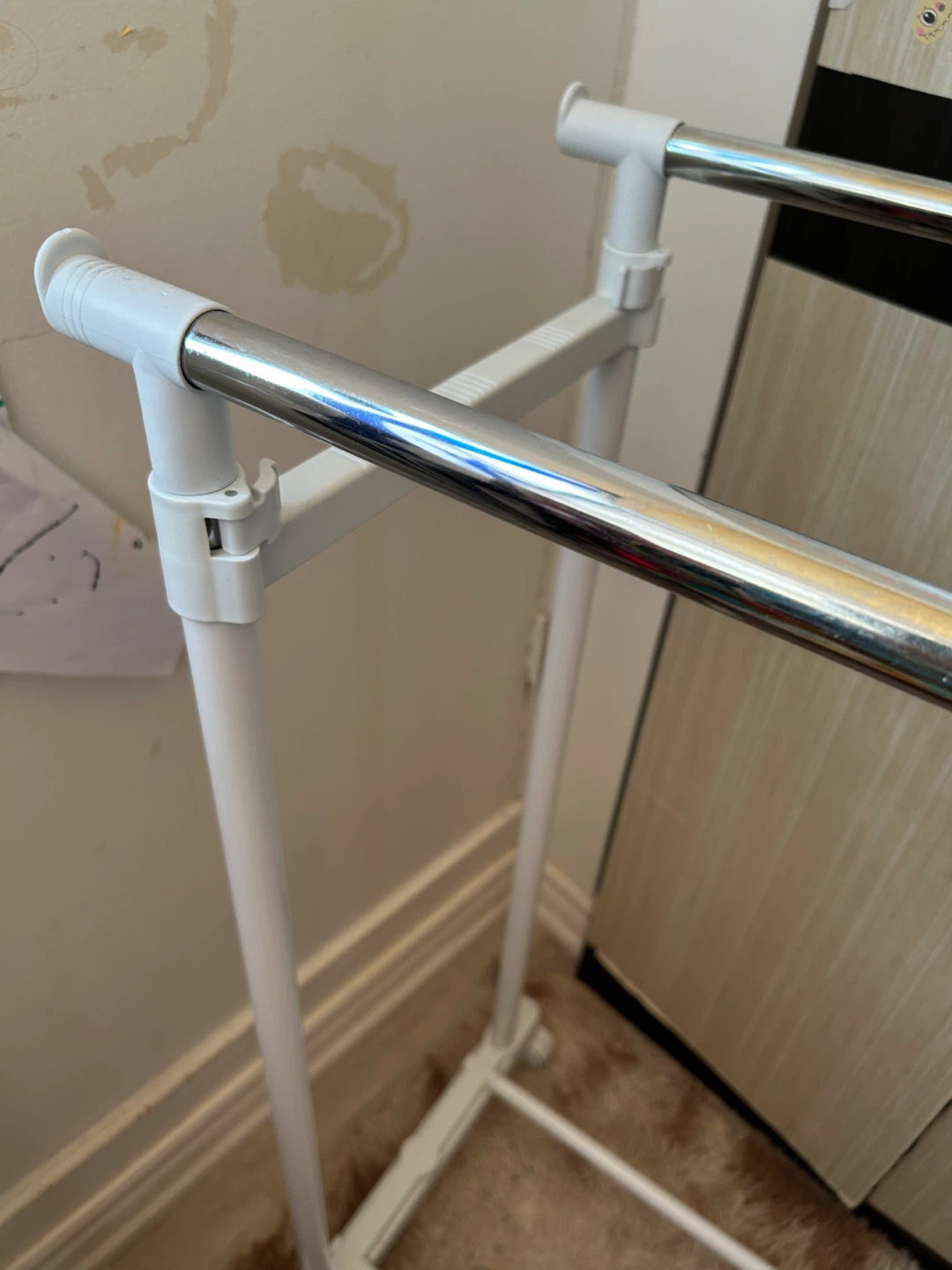White Clothes Rack - photo 4