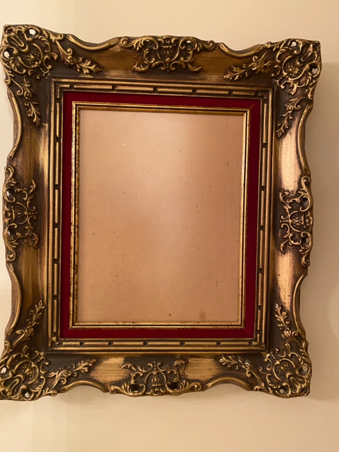 Ornate Gold Picture Frame