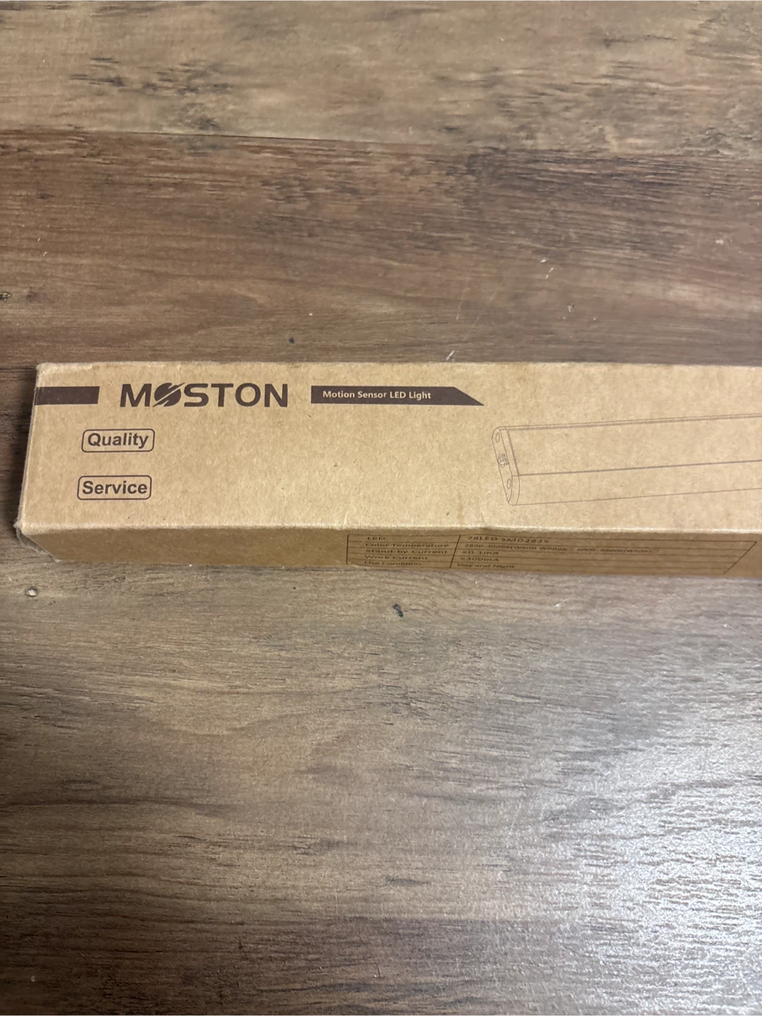 MOSTON Motion Sensor LED Light - New in Box! - photo 2