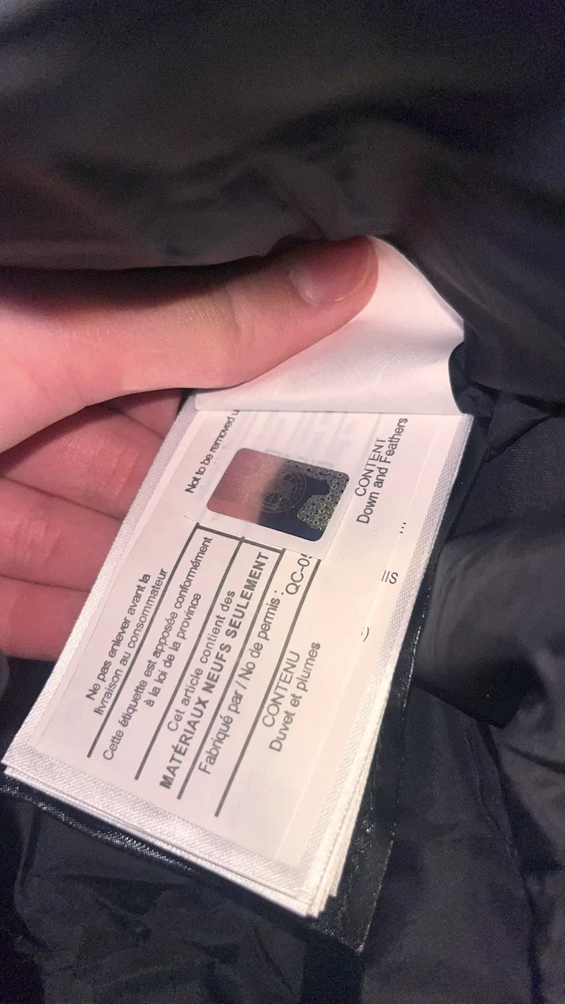 Canada Goose Fusion XS/TP Black Jacket image indicator(5)