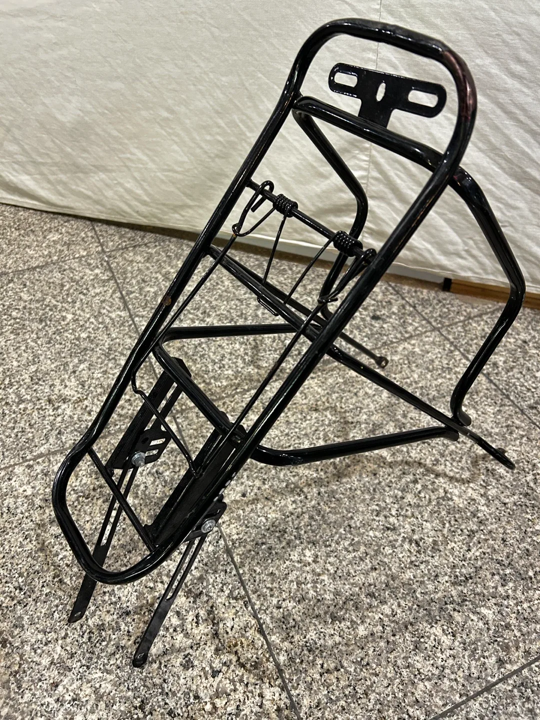 Black Bicycle Rack