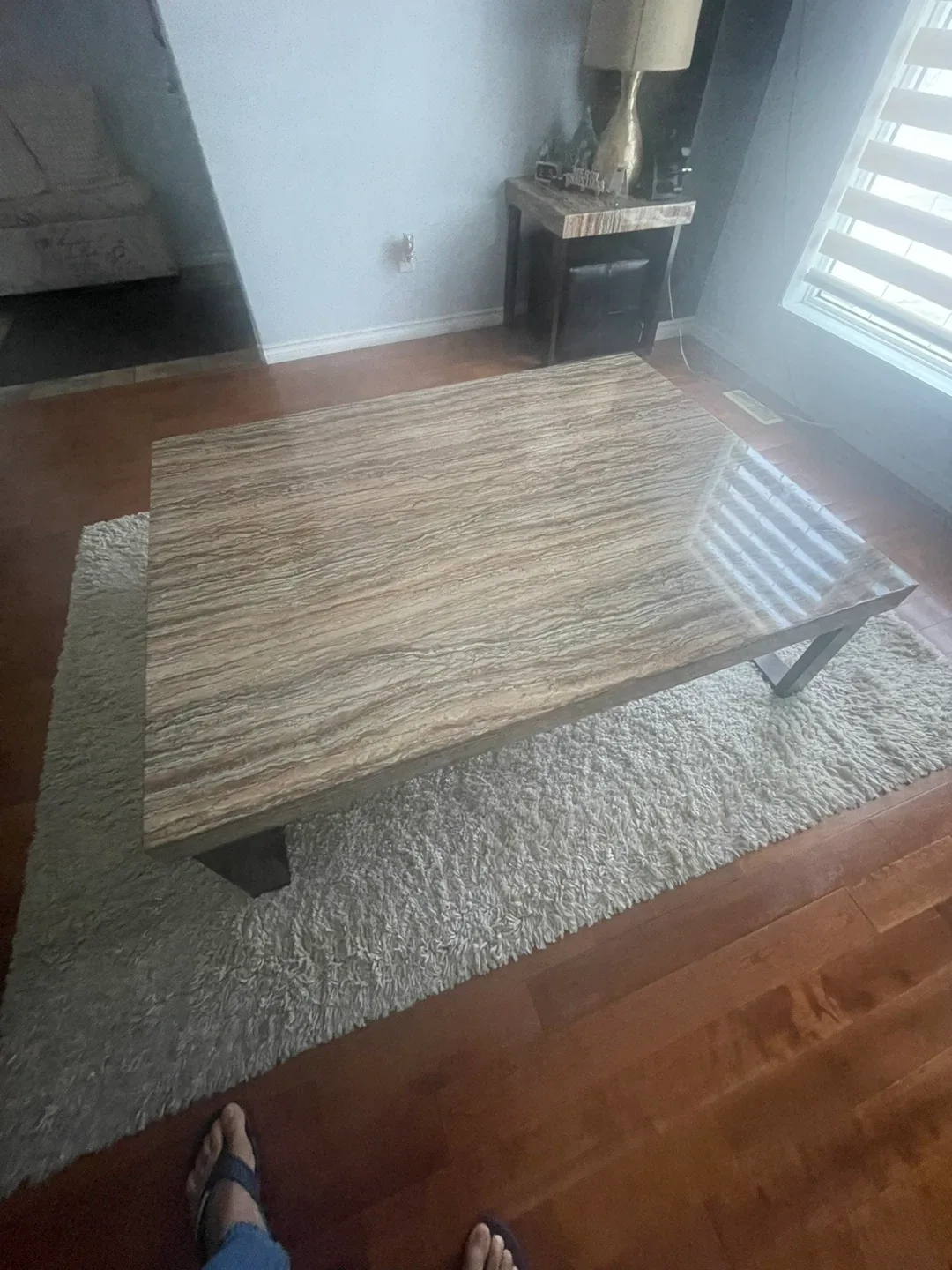 Coffee table and end table set