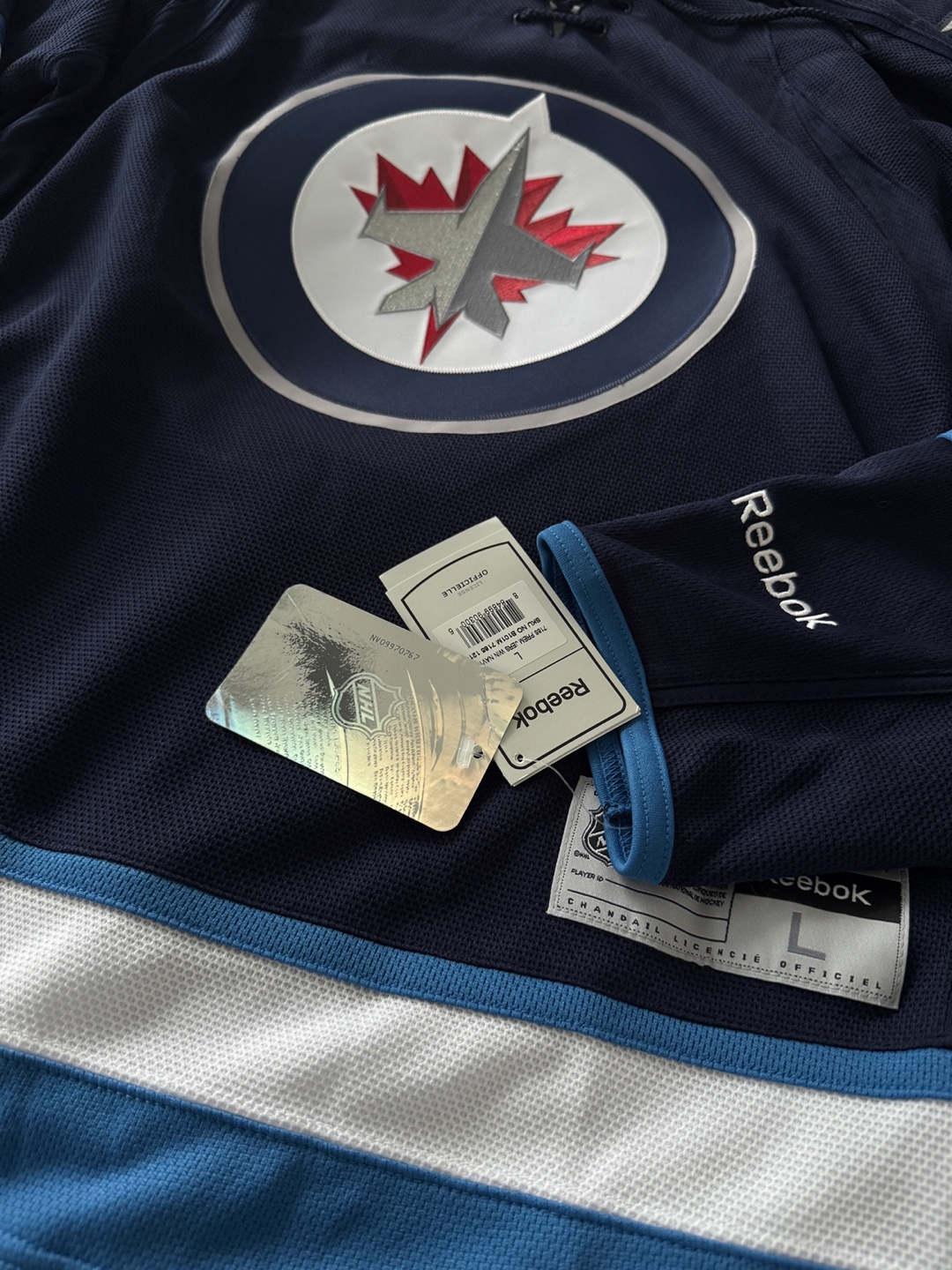 Reebok Winnipeg Jets NHL Jersey - Size L - photo 2
