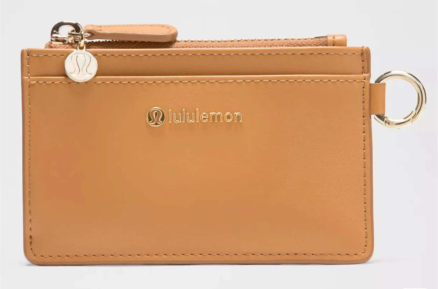 Lululemon Card Case - Gold