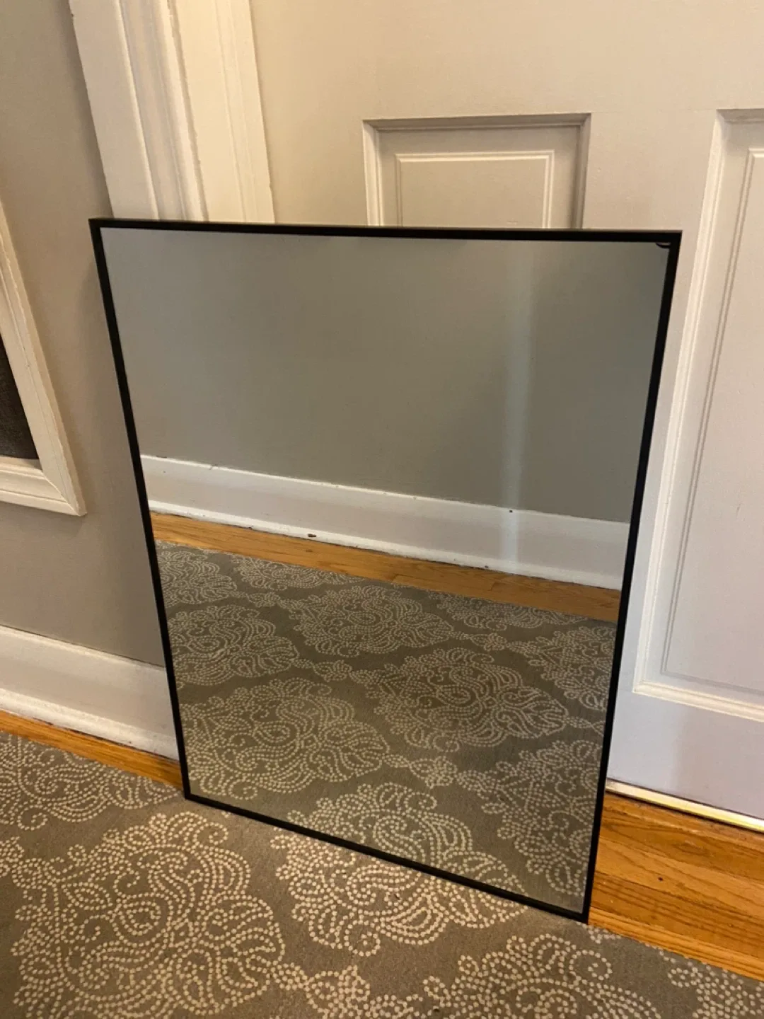 New Mirror Black Metal Frame 20”x28” image indicator(5)
