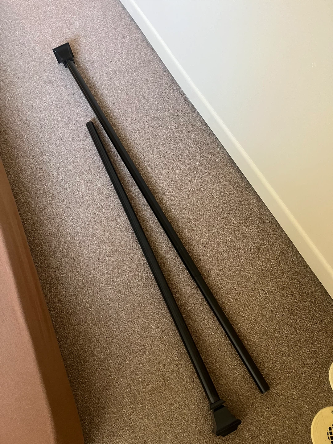 Black Curtain Rod