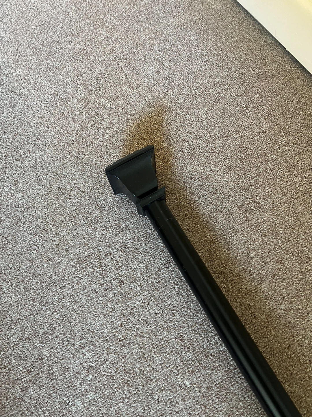 Black Curtain Rod - photo 2