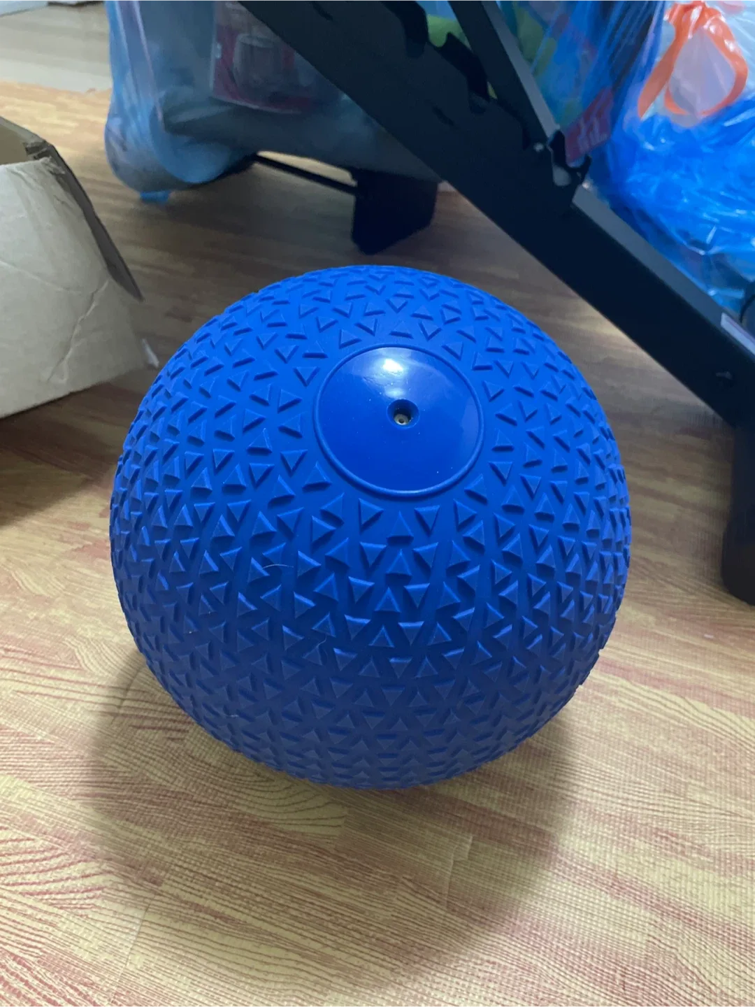 Blue Exercise Ball - 10lb image indicator(2)