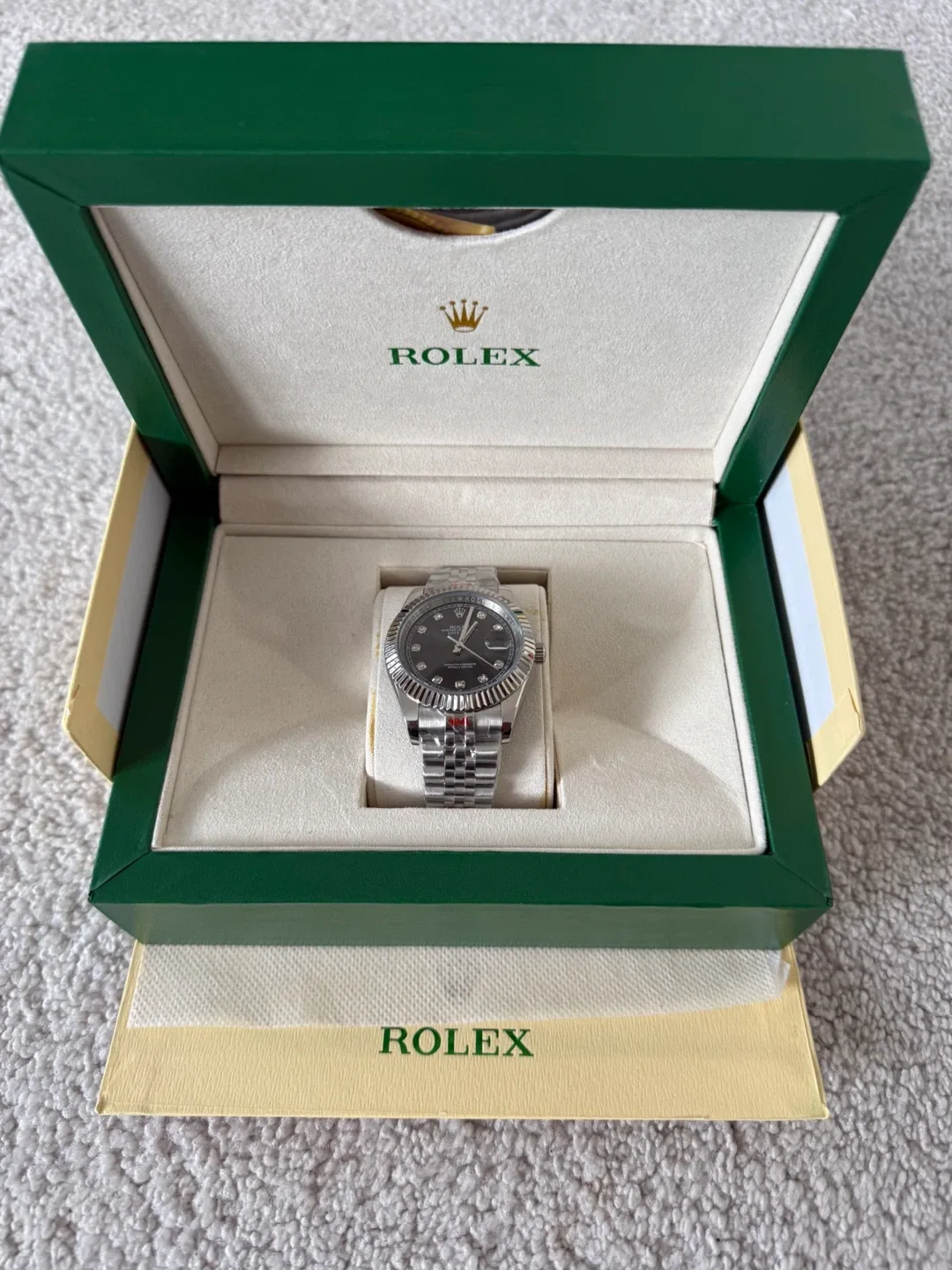 Rolex Watch with Box