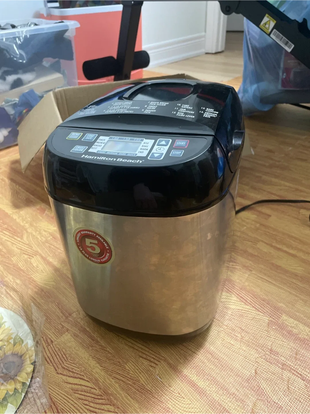Hamilton Beach Bread Maker