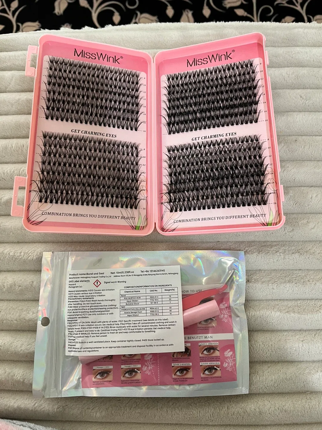 Brand new cluster lash set