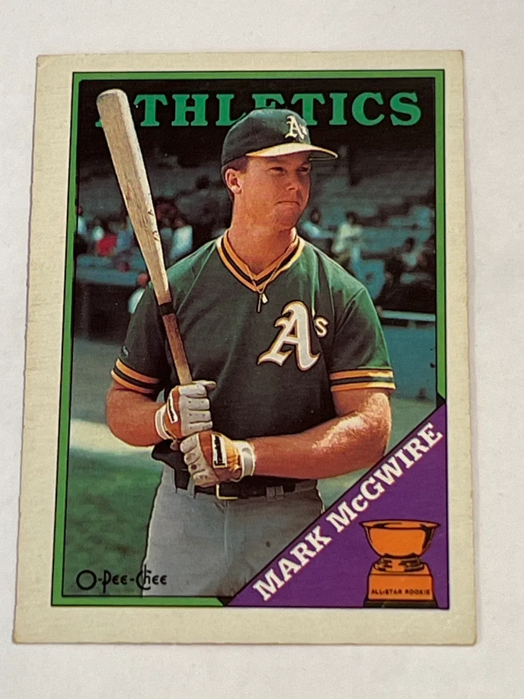 Mark McGwire 1985 O-Pee-Chee Baseball Card