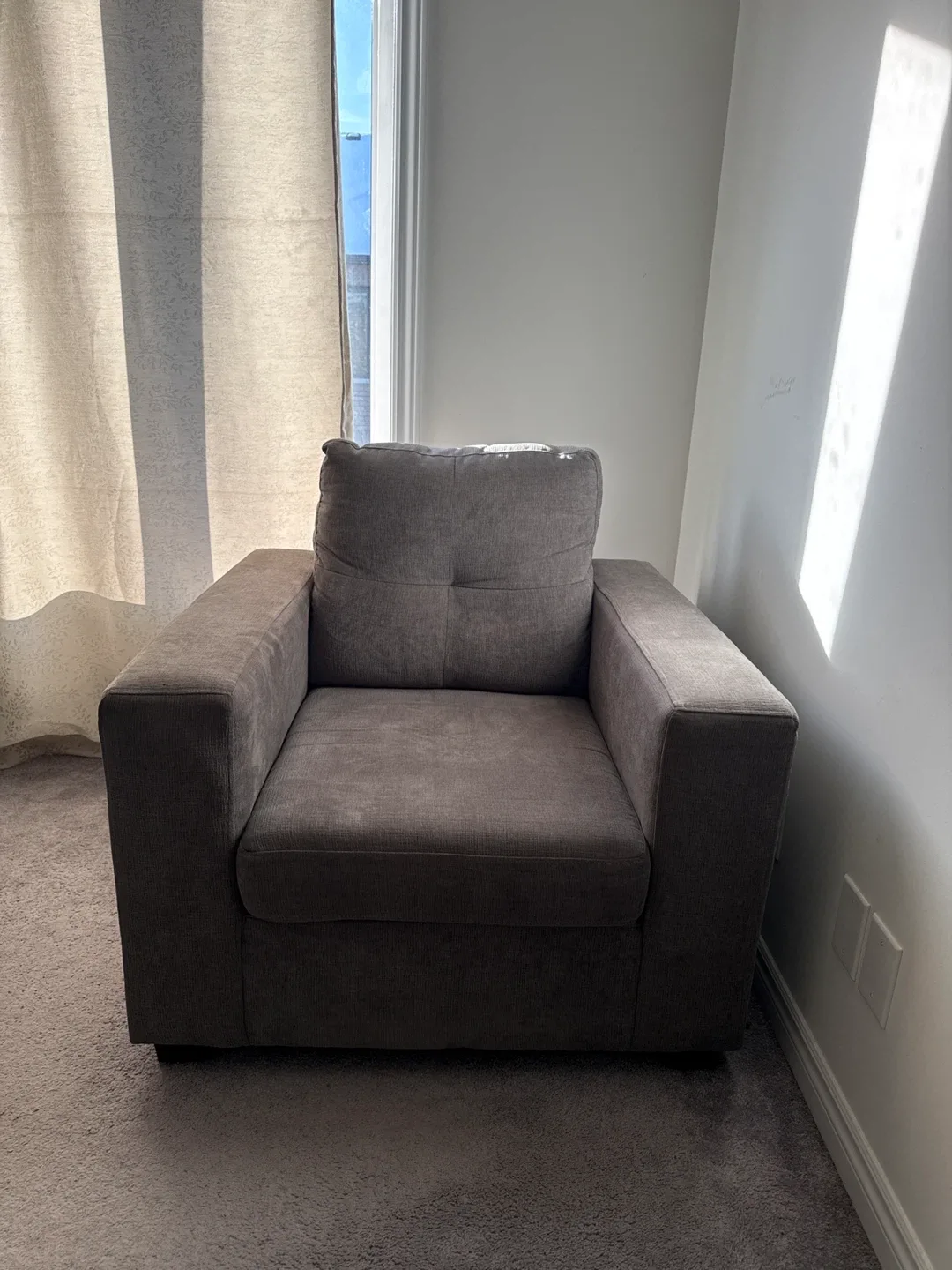 Grey Sofa Set - Loveseat, Armchair, and Sofa image indicator(3)