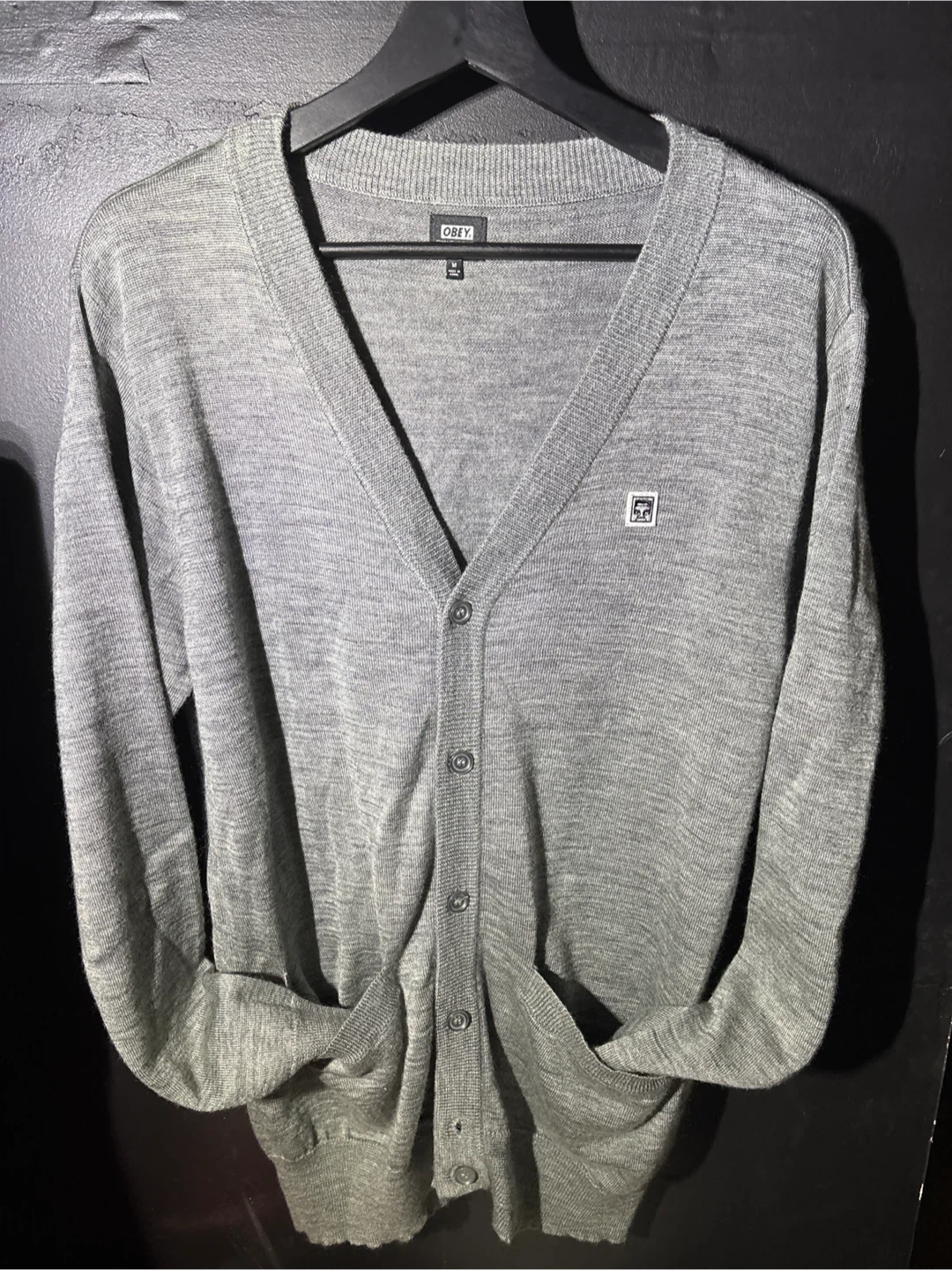mens skate cardigan