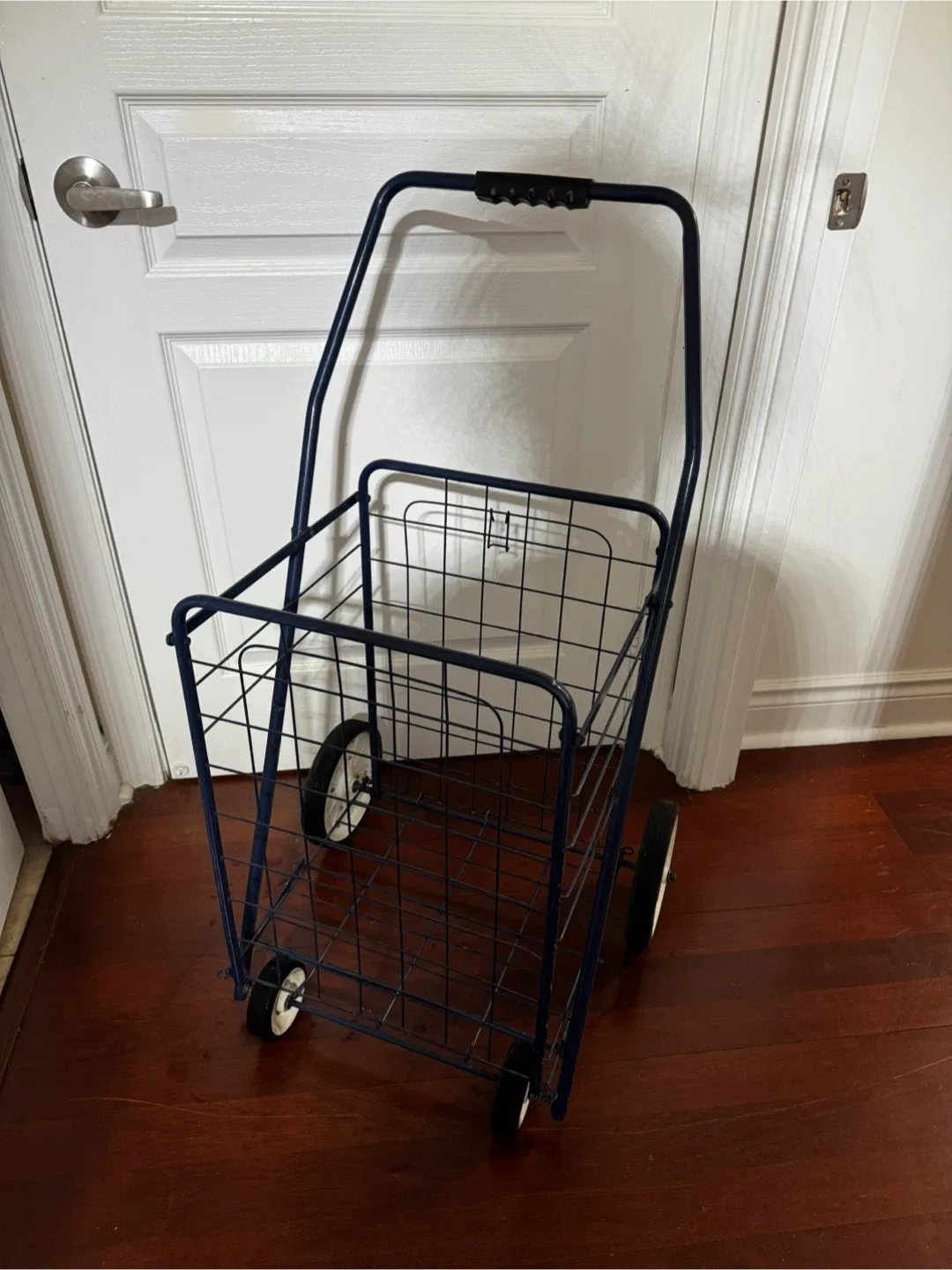 Folding Shopping Cart - Blue image indicator(2)