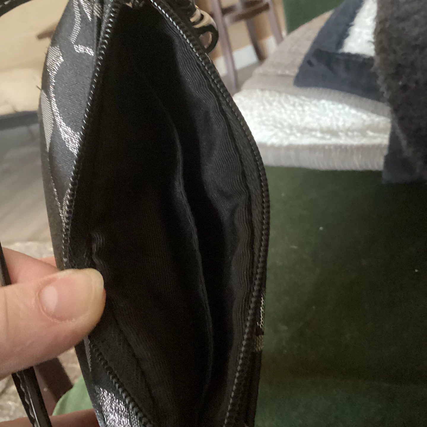 Coach Black Patterned Handbag - photo 4