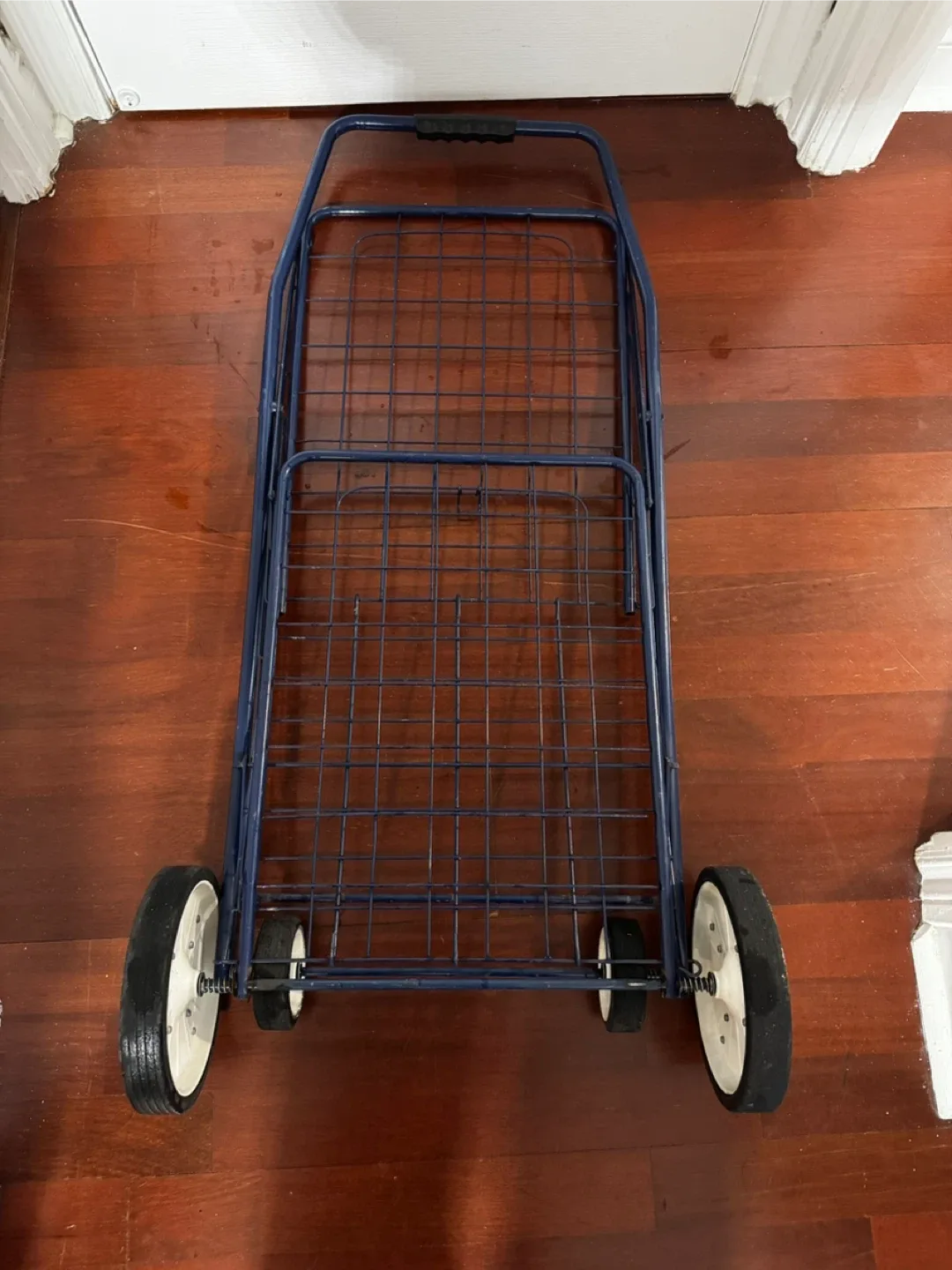 Folding Shopping Cart - Blue image indicator(3)