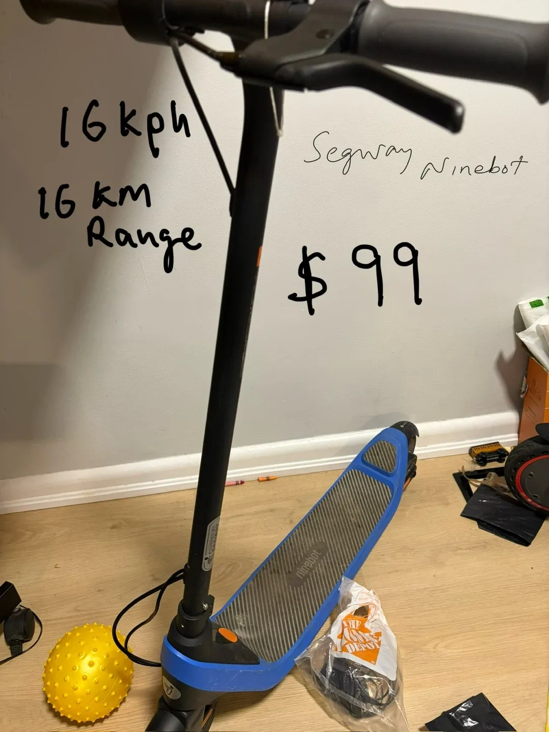 Segway Ninebot Scooter - 16 kph, 16 km Range