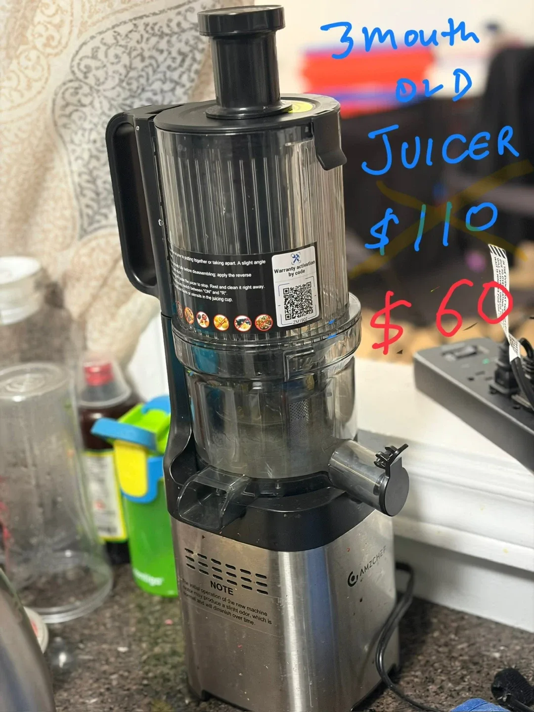 Amzchef Juicer - Like New!