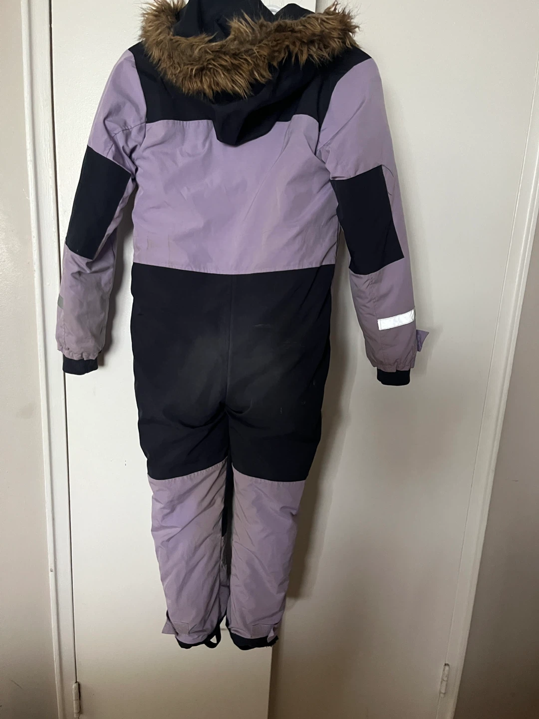 Kids' Lilac & Black Snowsuit - photo 2
