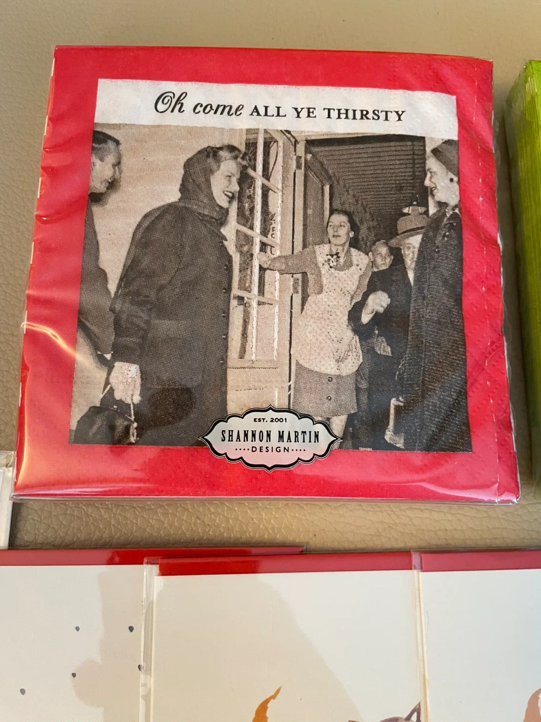 Shannon Martin Christmas Cards & Napkin Bundle NEW image indicator(2)