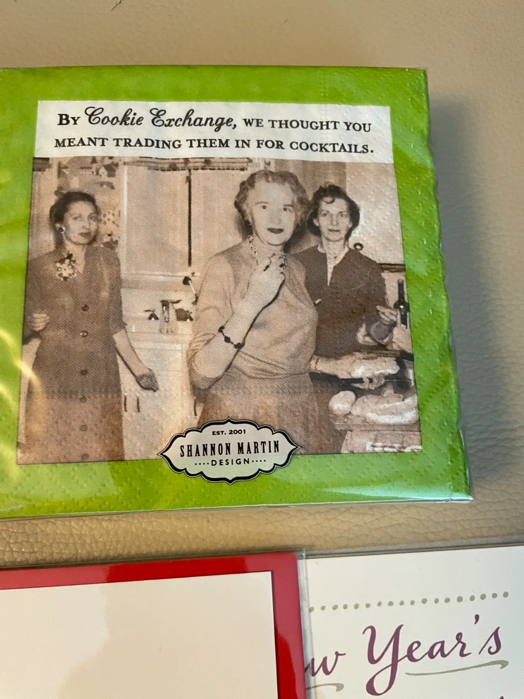 Shannon Martin Christmas Cards & Napkin Bundle NEW image indicator(3)