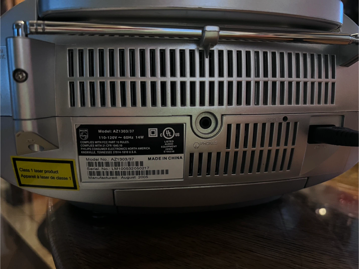 Philips AZ1303/37 Portable CD Player - photo 4