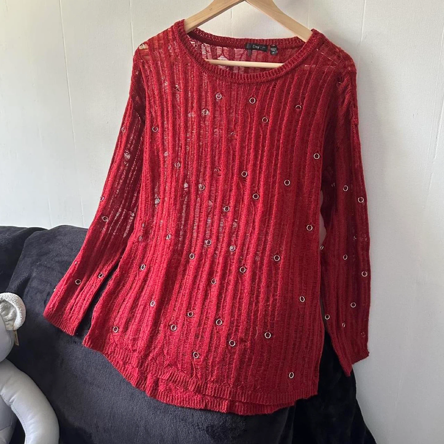 Dex Red Sweater - Size M - photo 2