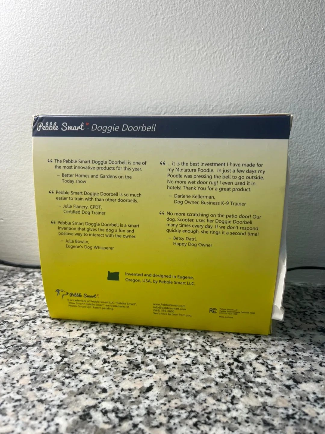 Pebble Smart Doggie Doorbell - New in Box! image indicator(3)