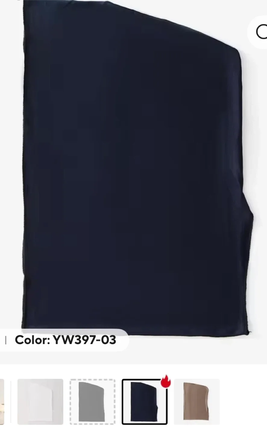 Headscarf hijab jersey - Navy Blue image indicator(2)