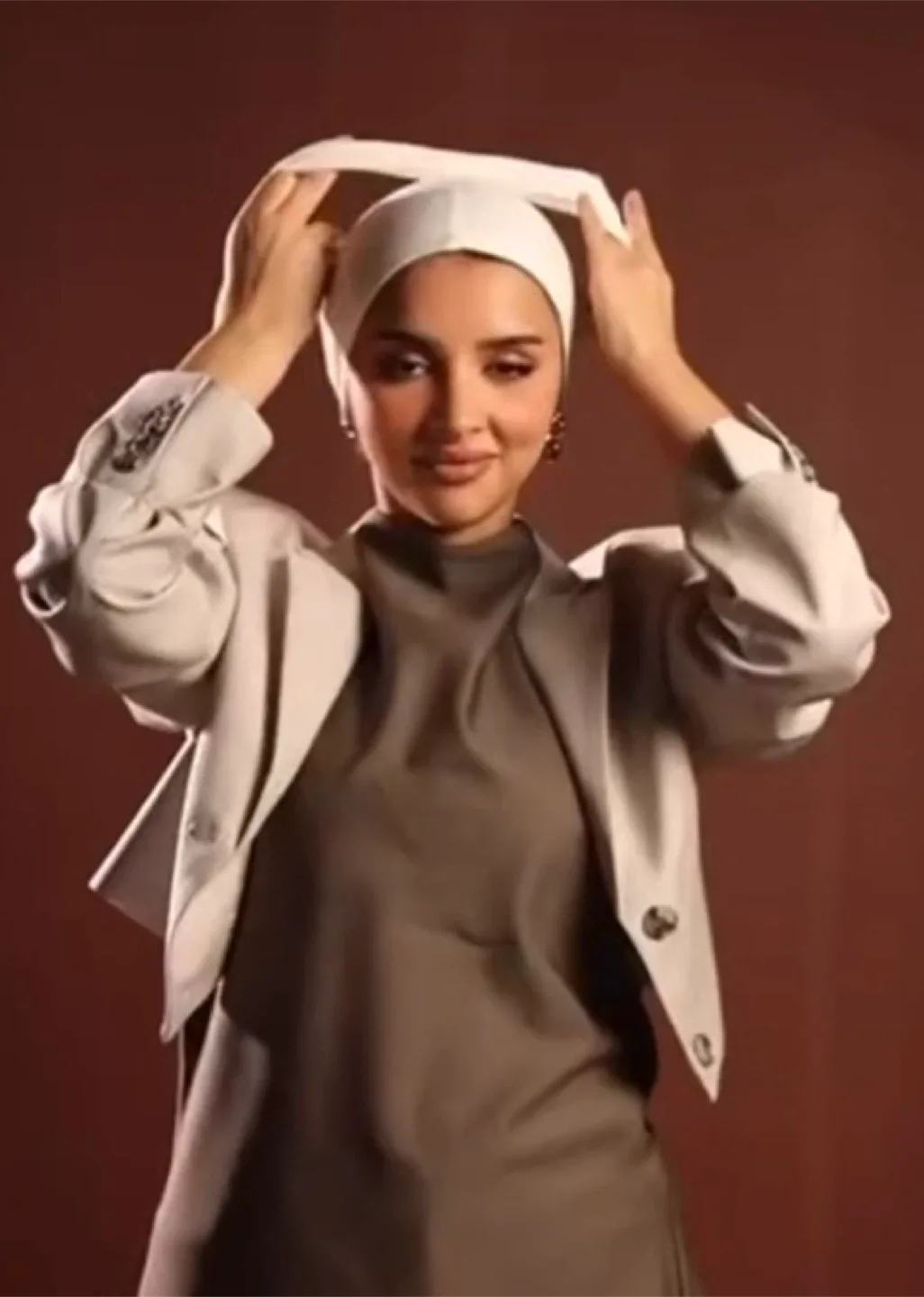 Headscarf hijab jersey - Navy Blue image indicator(5)