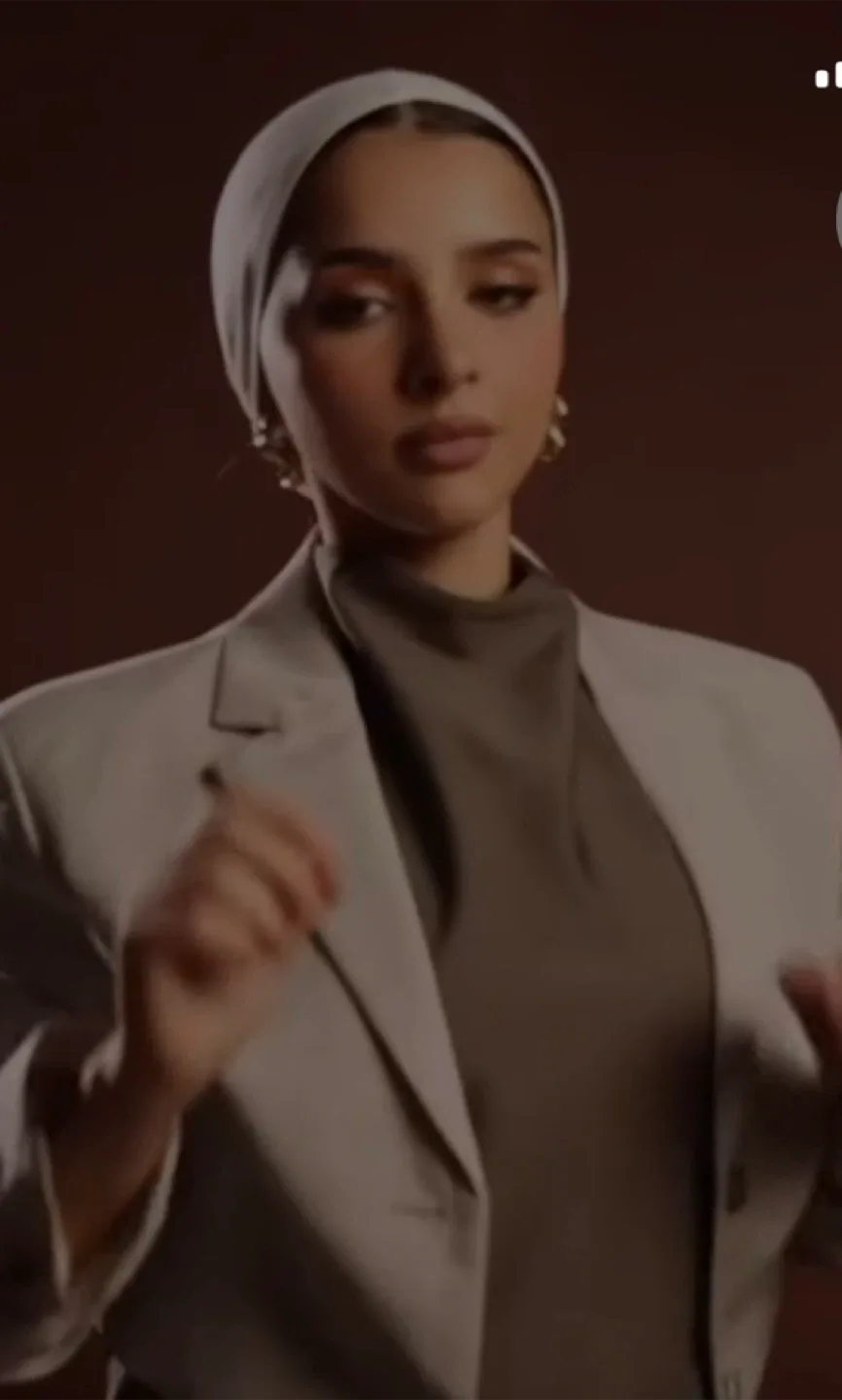 Headscarf hijab jersey - Navy Blue image indicator(8)