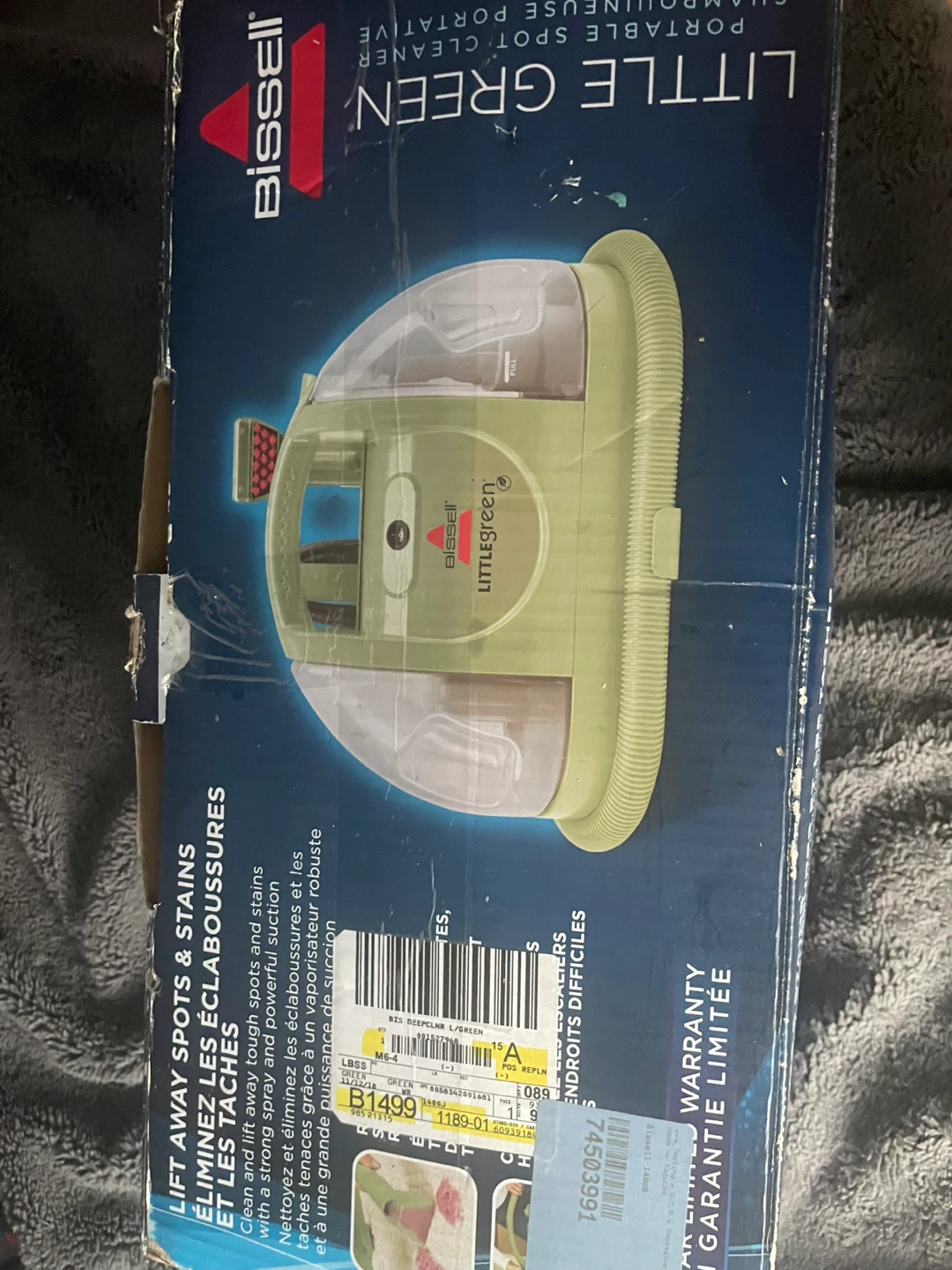 Bissell Little Green Portable Spot Cleaner - photo 4
