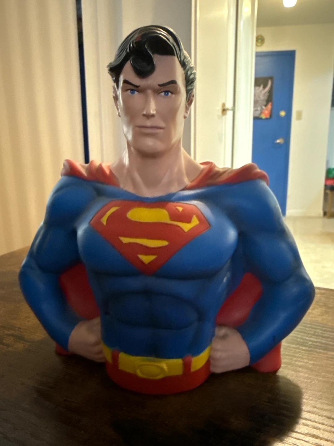 Superman Bust Bank