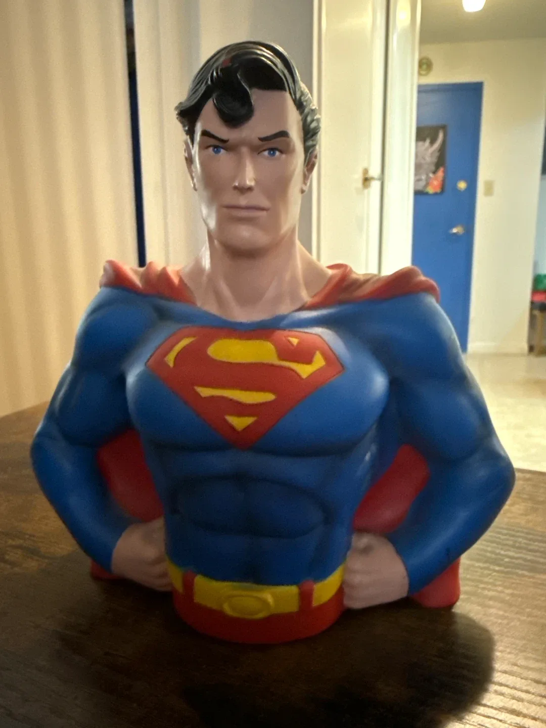 Superman Bust Bank