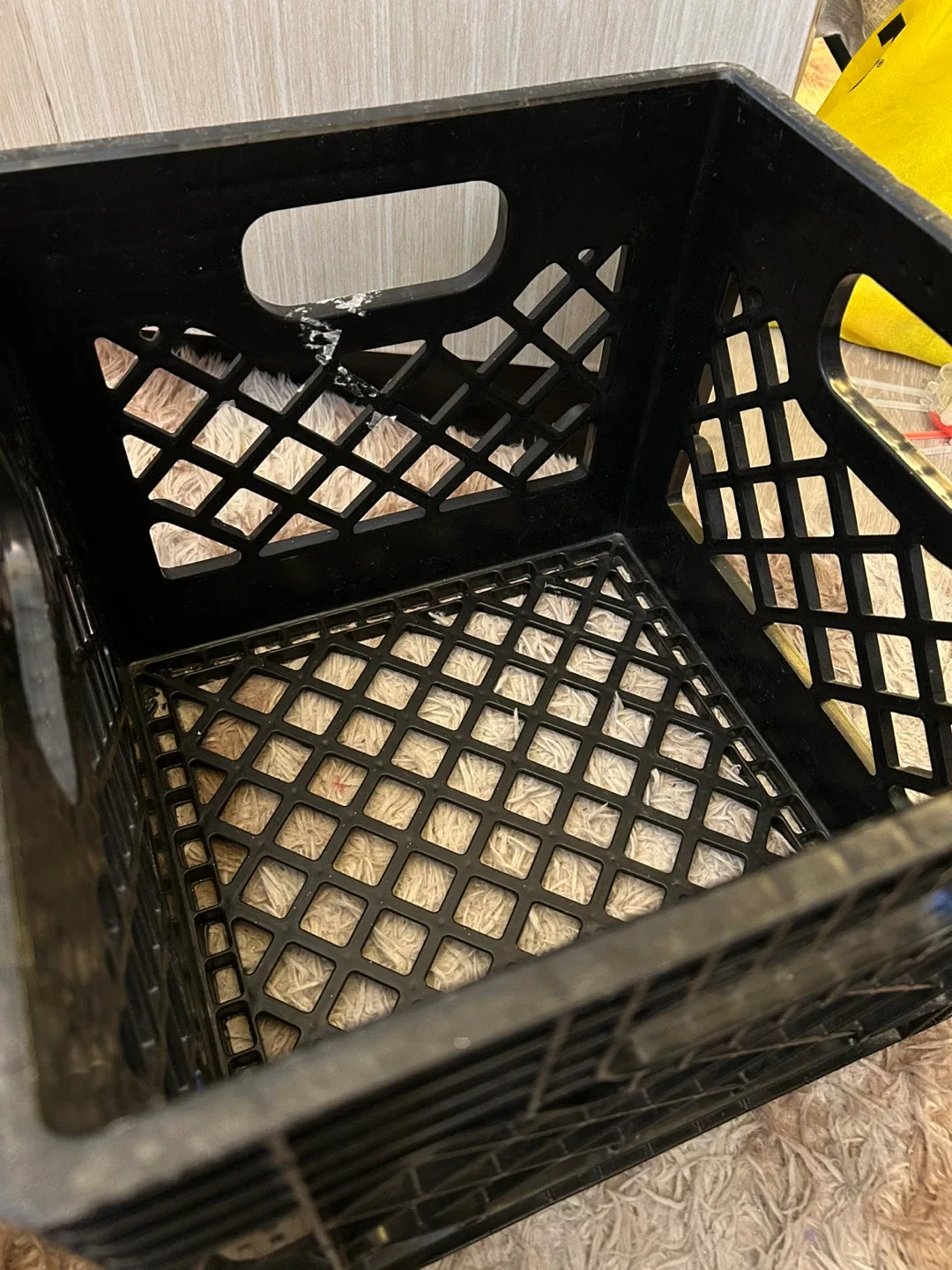 Black Plastic organizer