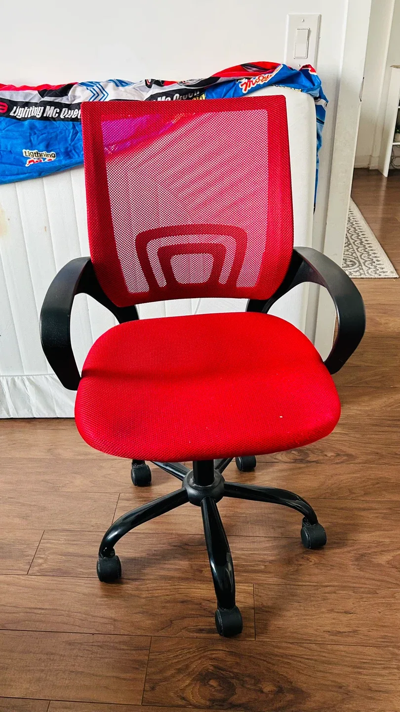 Red Mesh Office Chair image indicator(4)