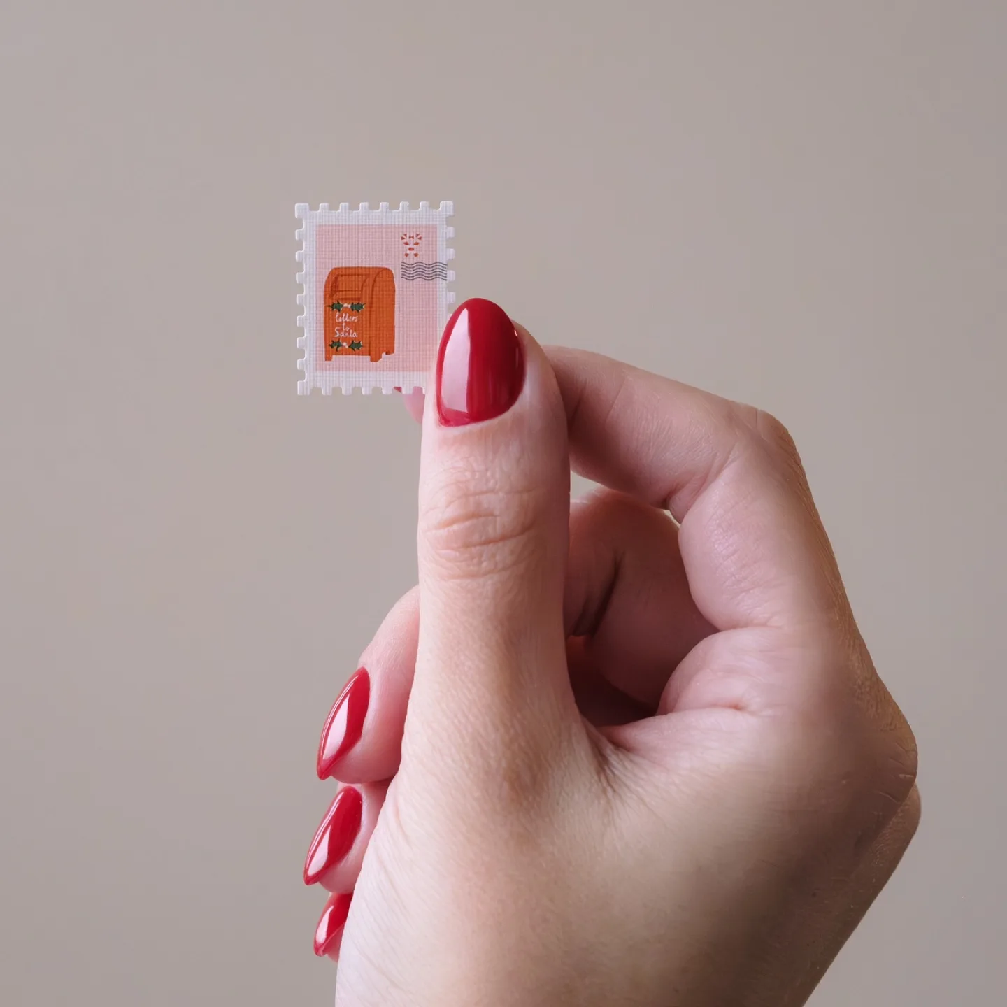 Cute Holiday Postage Stamps Set