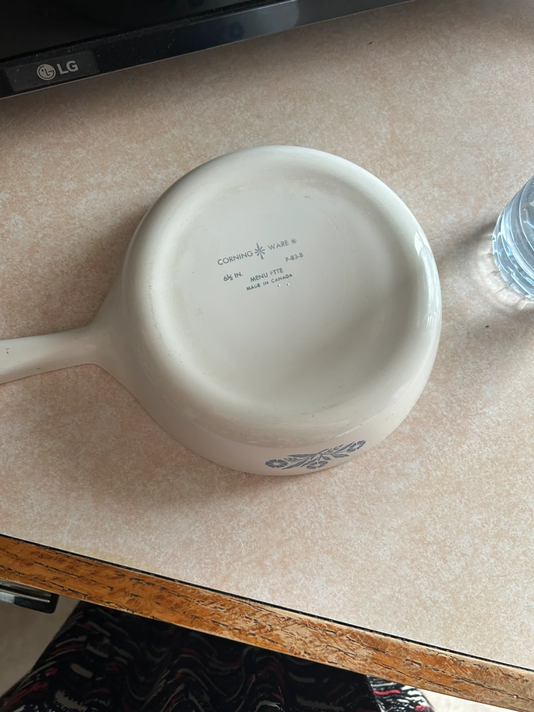 Corning Ware Blue Cornflower 6.5" Saucepan - photo 3