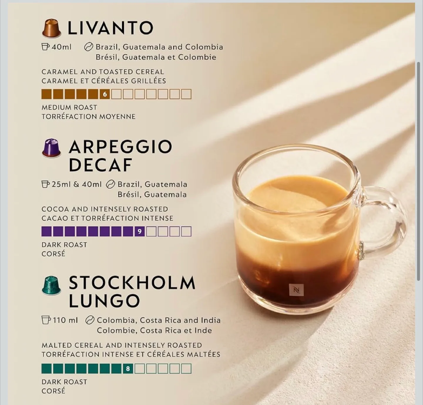 Nespresso Coffee Capsules Variety Pack image indicator(3)