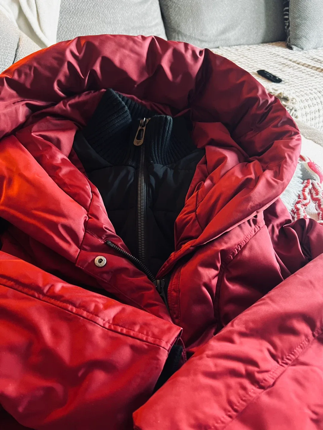 Noize Outerwear Co. Red Winter Coat - L/G