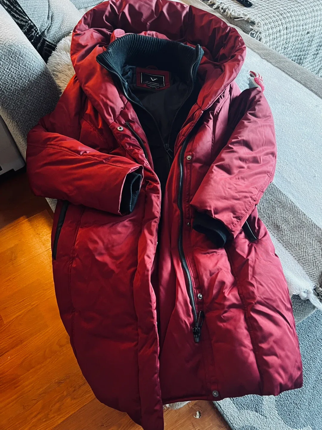 Noize Outerwear Co. Red Winter Coat - L/G image indicator(5)